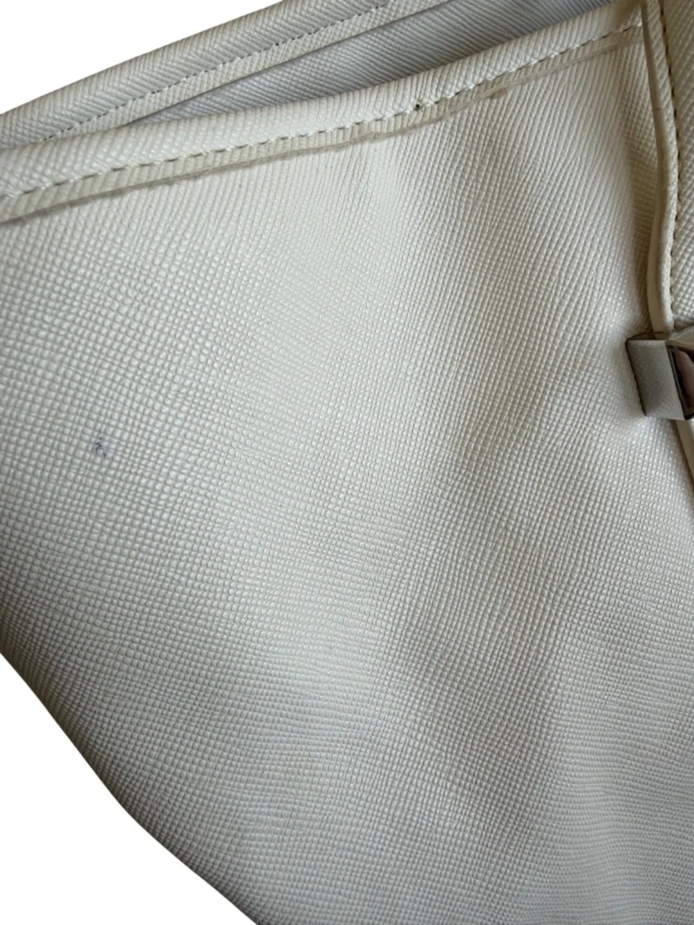 RESERVED SNOB ESSENTIALS Butterfly Tote Bag Cream Shoulder Handbag Cutout Purse - Picture 13 of 16
